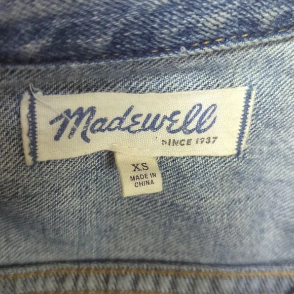 Madewell The Jean Denim Jacket XS - Picture 8 of 10